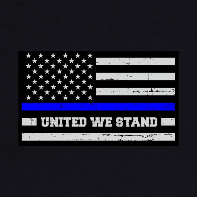 Thin Blue Line United We Stand by merkraht